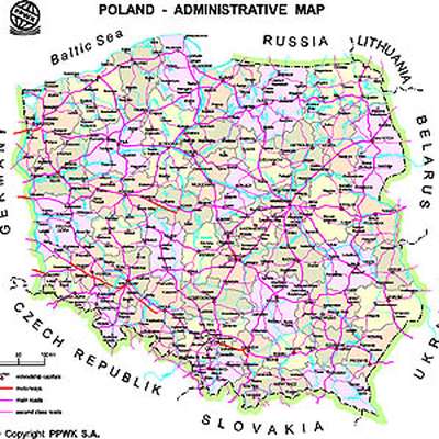 Cities of Poland 
