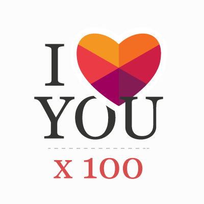 “I love you” in 100 languages